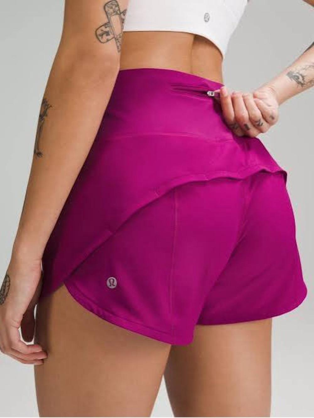lululemon athletica Women's Athletic Shorts in Magenta